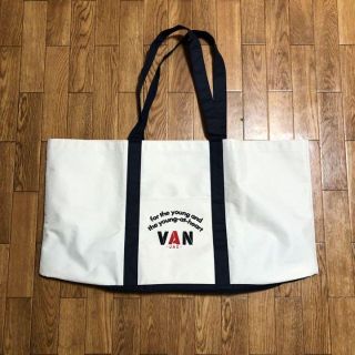 バン(VAN)のVAN JAC トートバッグ 横長 ツートーン ヴァンヂャケット 鞄(トートバッグ)