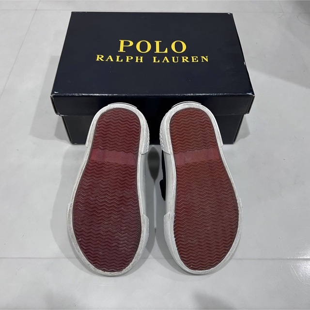 POLO RALPH LAUREN(ポロラルフローレン)のポロラルフローレンスニーカー キッズ/ベビー/マタニティのキッズ靴/シューズ(15cm~)(スニーカー)の商品写真