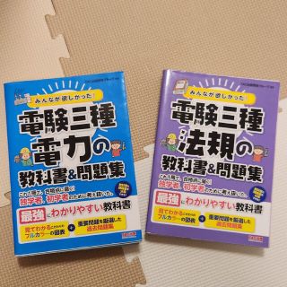 タックシュッパン(TAC出版)のみんなが欲しかった！電験三種電力/法規の教科書＆問題集(科学/技術)