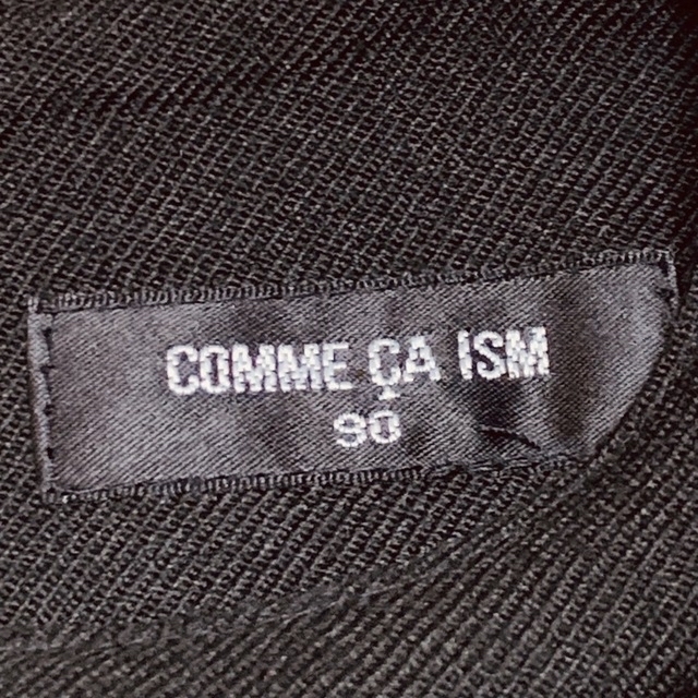 COMME CA ISM(コムサイズム)の入園式 などに【美品】COMME CA ISM ワンピース 90 黒 ブラック キッズ/ベビー/マタニティのキッズ服女の子用(90cm~)(ドレス/フォーマル)の商品写真