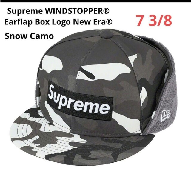 20FW Supreme WINDSTOPPER Box Logo Cap 新品