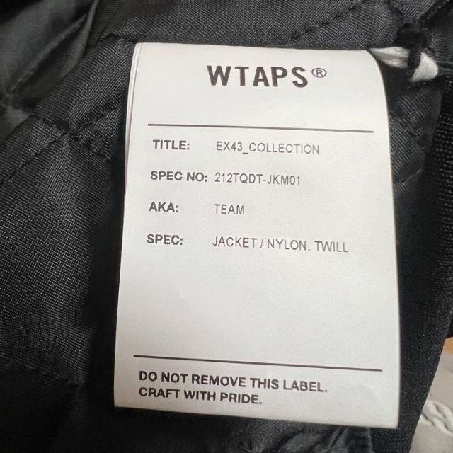 W)taps - タグ付き! Wtaps ZORN着用 サイズ03 ブラック W)taps - タグ付き! Wtaps ZORN着用 サイズ03 ブラック
