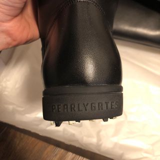 PEARLY GATES - 超レア!ロゴ入りパーリーゲイツスパイクロングブーツ