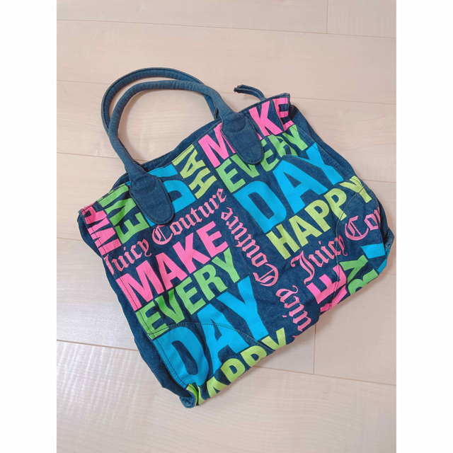 ジューシークチュール ショッキングピンク トートバッグ - トートバッグ