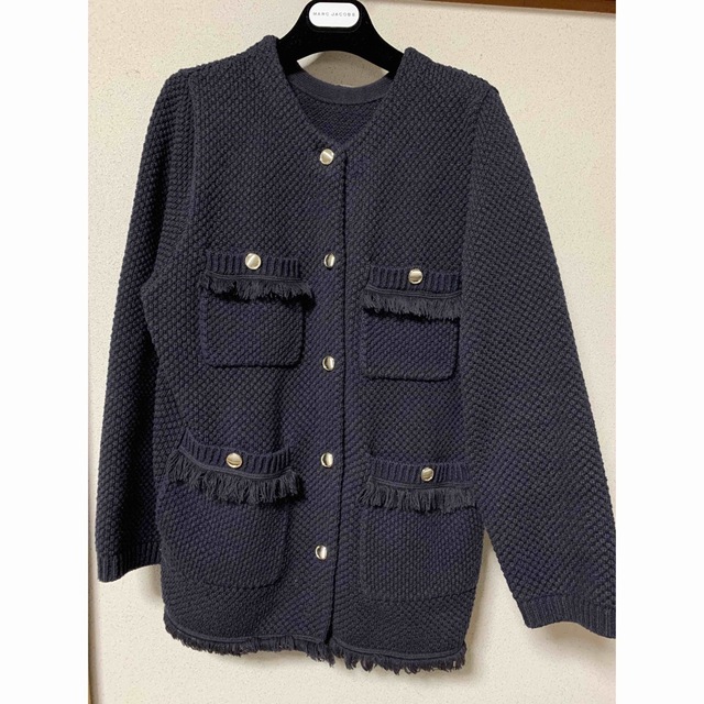 日本製新品 JUSGLITTY - JUSGLITTY ジャスグリッティー ツイードニット