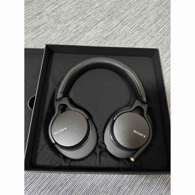 SONY ハイレゾ 密閉型ヘッドホン MDR-1AM2 B 美品