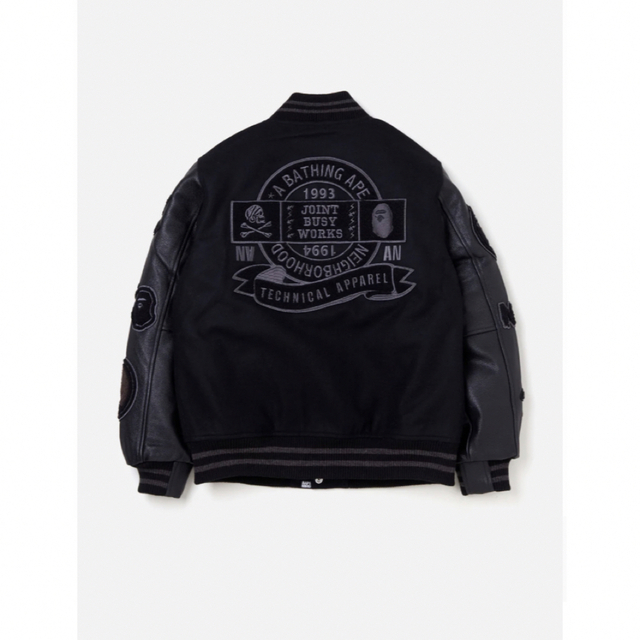 BAPE x Neighborhood Varsity Jacket