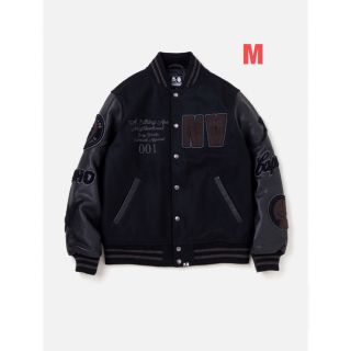 アベイシングエイプ(A BATHING APE)のM BAPE neighborhood VARSITY JACKET(スタジャン)