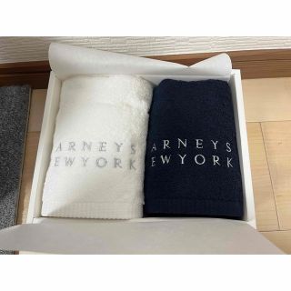 バーニーズニューヨーク(BARNEYS NEW YORK)のバーニーズニューヨーク　フェイスタオルセット(タオル/バス用品)