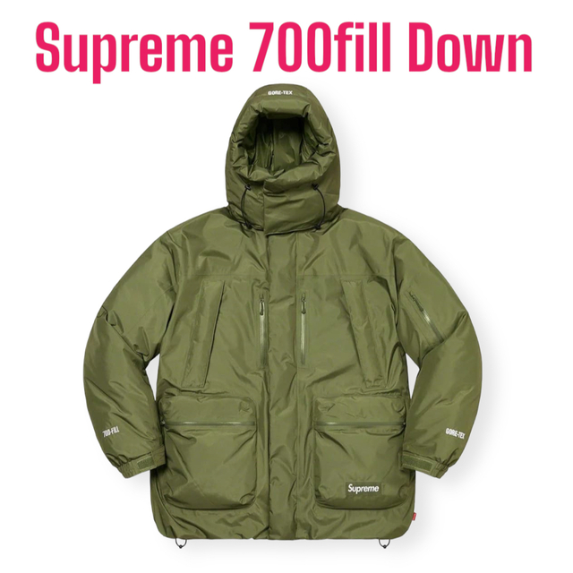 １着でも送料無料 Supreme Downシュプリーム 700-Fill GORE-TEX