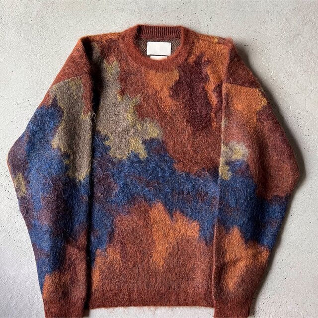 【完売品】YOKE_STILL JACQUARD CREWNECK