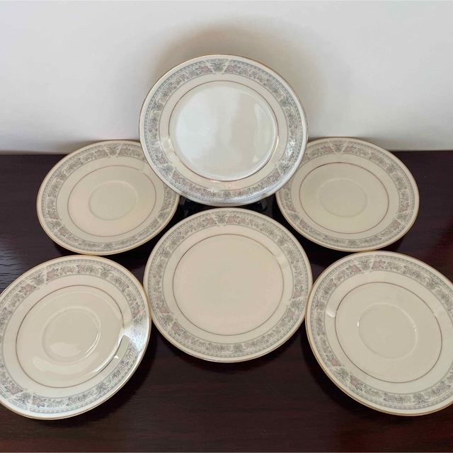 Noritake(ノリタケ)の値下げ❗️Noritake Contemporary fine china 6枚 インテリア/住まい/日用品のキッチン/食器(食器)の商品写真