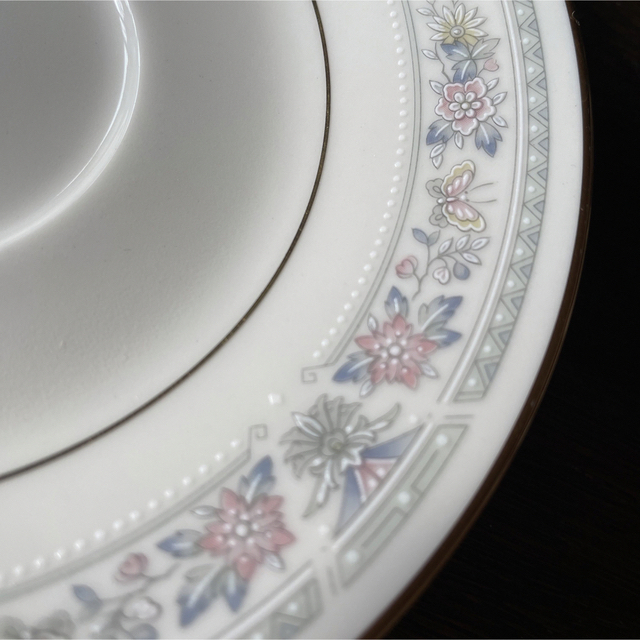 Noritake(ノリタケ)の値下げ❗️Noritake Contemporary fine china 6枚 インテリア/住まい/日用品のキッチン/食器(食器)の商品写真