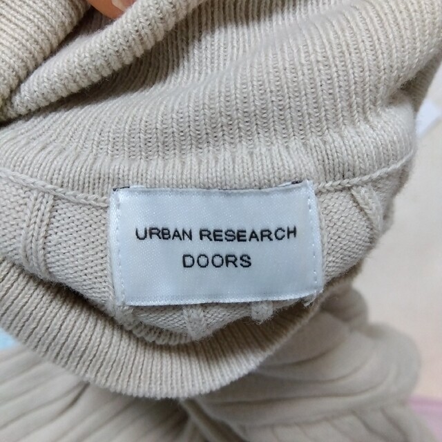 URBAN RESEARCH DOORS(アーバンリサーチドアーズ)のアーバンリサーチドアーズ  ストレッチリブタートルニット レディースのトップス(ニット/セーター)の商品写真