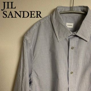 ジルサンダー(Jil Sander)のJIL SANDER ジルサンダー　ストライプ　シャツ(シャツ)