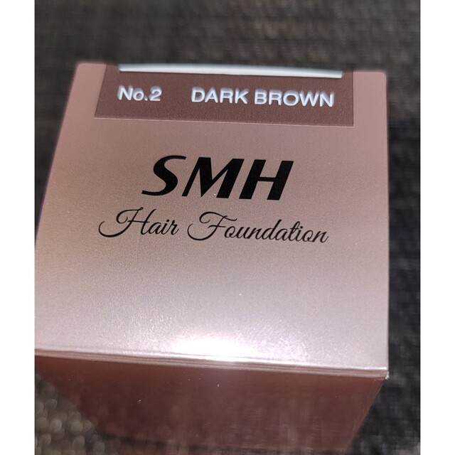 SMH ヘアファンデーション No.02 ダークブラウン 12g コスメ/美容のヘアケア/スタイリング(白髪染め)の商品写真