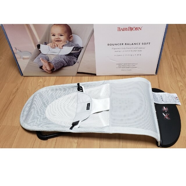 BABYBJORN(ベビービョルン)のベビービョルン　バウンサーバランスソフト　メッシュ キッズ/ベビー/マタニティの寝具/家具(その他)の商品写真