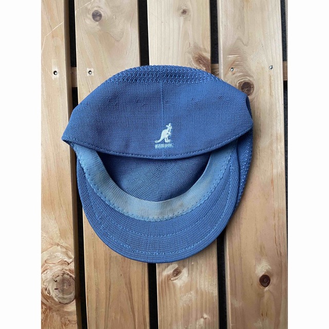 KANGOL(カンゴール)のKANGOL ハンチング　ライトブルー　Lサイズ メンズの帽子(ハンチング/ベレー帽)の商品写真