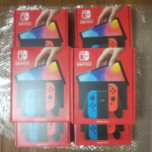 新品、未使用 任天堂Switch有機ELネオンカラー×6