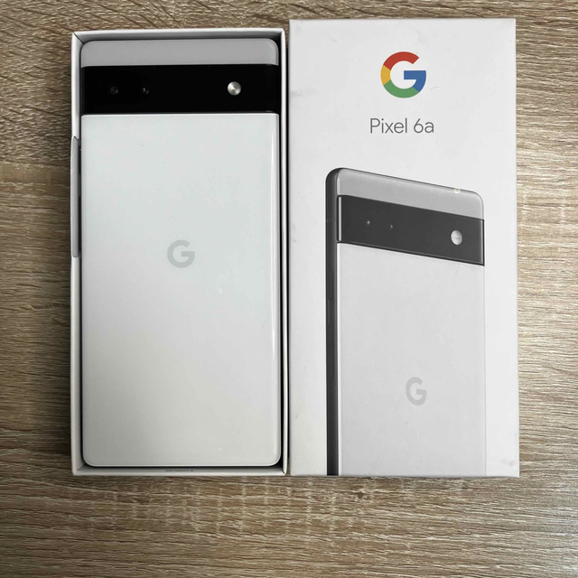 保証書付き】Google Pixel 6a ストレージ128GB Chalk 19250円 即納