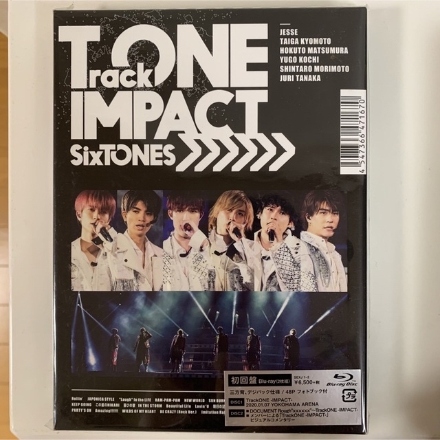 SixTONES トーンインパクト BluRay初回限定盤アイドル