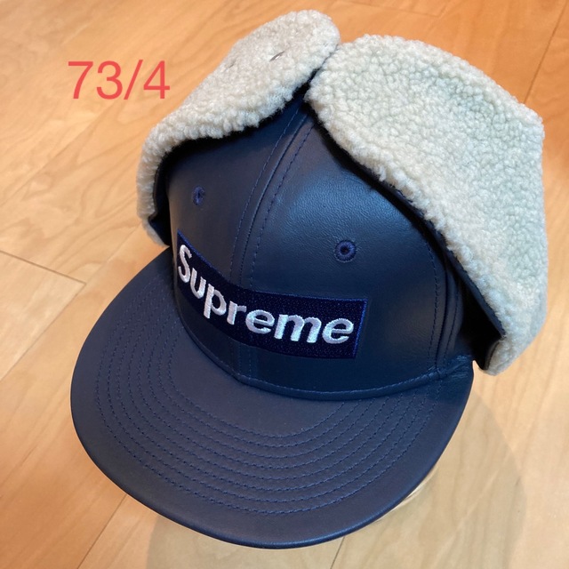 Supreme Leather Earflap New Era Cap - キャップ