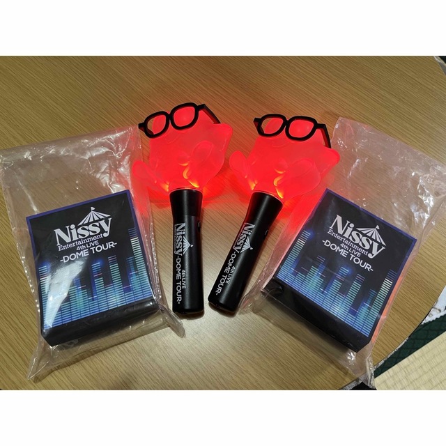 Nissy ペンライト(2本セット)(箱、電池付き)その他 - その他