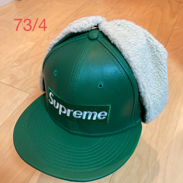 Supreme Leather Earflap New Era Cap 【代引き不可】 10290円引き www