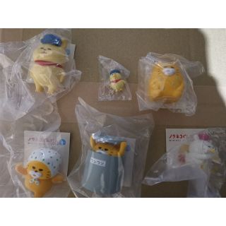 ノラネコぐんだん 第3弾 ガチャ ラッキーアイテム付き 6種セット フィギュア(キャラクターグッズ)