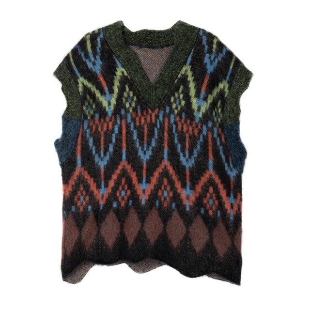 新品JNBY Botanical Woolblend SweaterVest