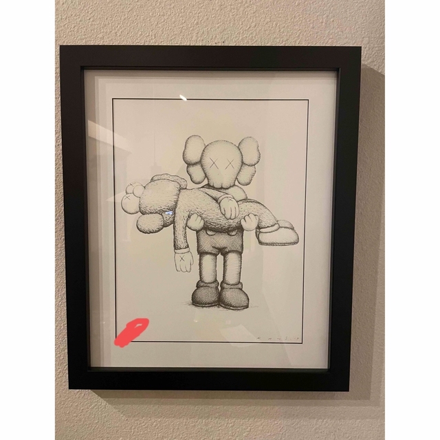 美術品/アンティークKAWS GONE シルクスクリーン ED750