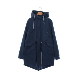 Deluxe デラックス モッズコート 38(S位) 紺 【古着】【中古】