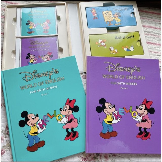 Disney(ディズニー)のディズニー英語 FUN WITH WORDS 英語カード DWE エンタメ/ホビーのCD(キッズ/ファミリー)の商品写真