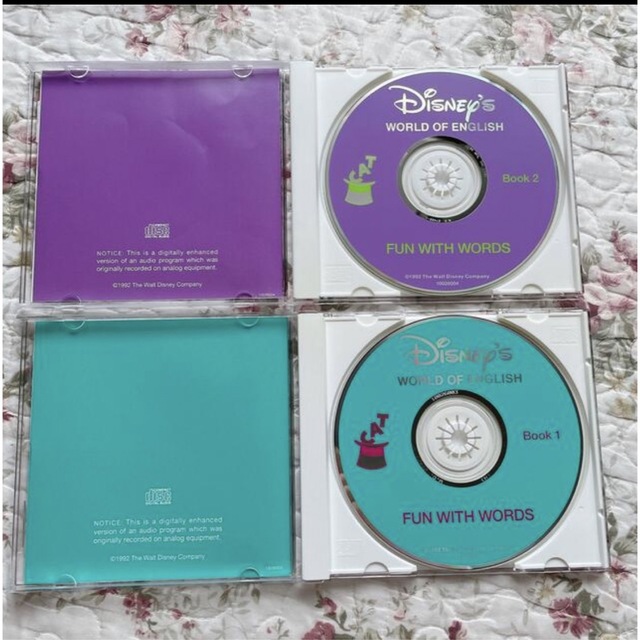 Disney(ディズニー)のディズニー英語 FUN WITH WORDS 英語カード DWE エンタメ/ホビーのCD(キッズ/ファミリー)の商品写真