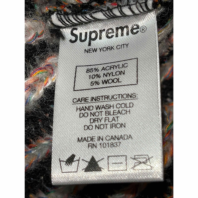 Supreme(シュプリーム)のSupreme Rainbow knit Loose Gauge Beanie メンズの帽子(ニット帽/ビーニー)の商品写真