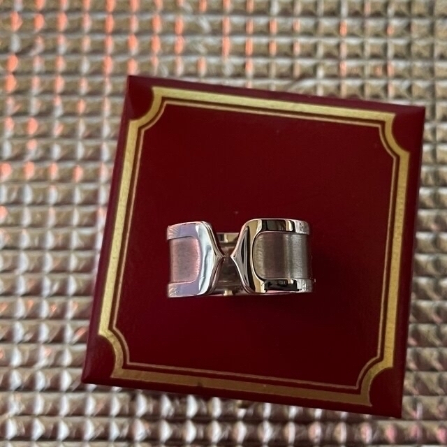 リング(指輪)Cartier カルティエ C2 2C リング LM 指輪 750 K18WG