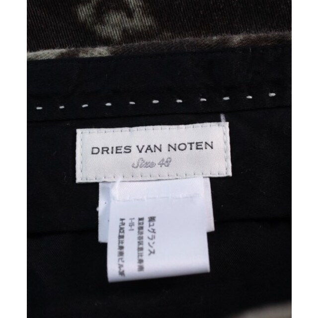 DRIES VAN NOTEN(ドリスヴァンノッテン)のDRIES VAN NOTEN スラックス 48(L位) 茶(総柄) 【古着】【中古】 メンズのパンツ(スラックス)の商品写真