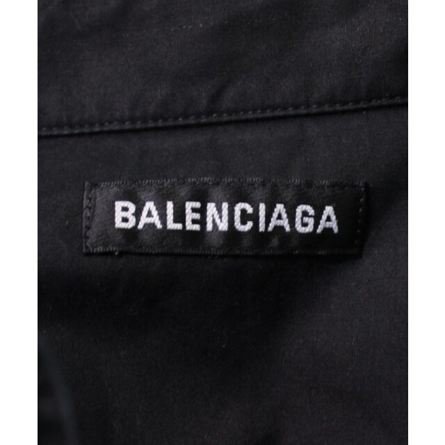 BALENCIAGA バレンシアガ カジュアルシャツ 39(M位) 黒x白