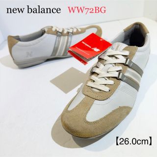 ニューバランス(New Balance)のnew balance/ニューバランス★WW72BG★ブラウン×ベージュ★26(スニーカー)