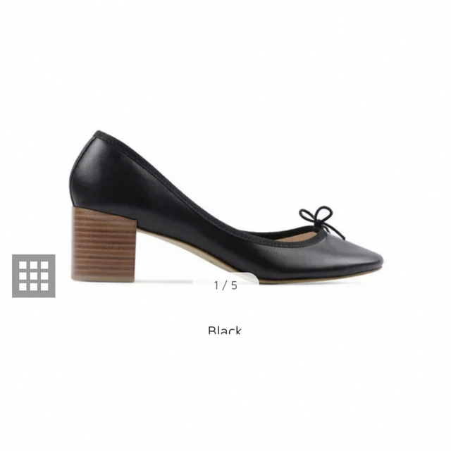 repetto(レペット)のRepetto Farah Ballerinas 39 Black レディースの靴/シューズ(ハイヒール/パンプス)の商品写真