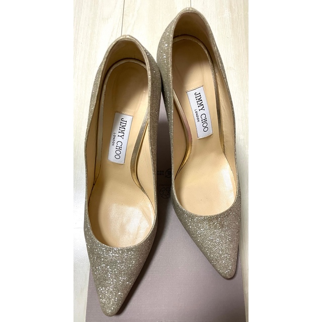 ベンチ 収納付 美品!JIMMY CHOO ジミーチュウ ROMY 100 size. 36.5