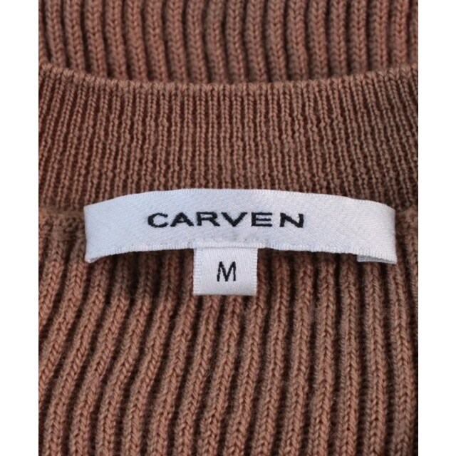 CARVEN(カルヴェン)のCARVEN カルバン ニット・セーター M 茶 【古着】【中古】 レディースのトップス(ニット/セーター)の商品写真