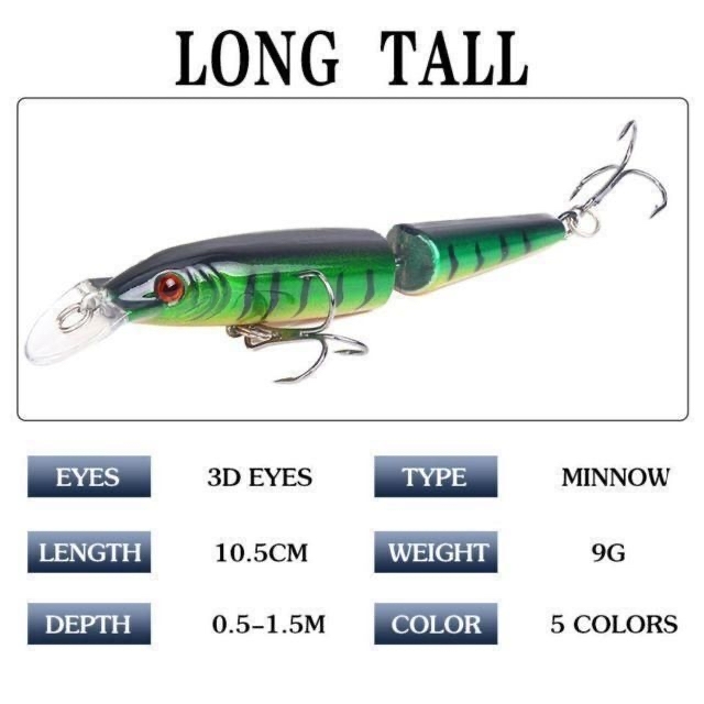 毎日続々入荷 スモールクランクベイト 4.5cm 3.8g ②④各1個 合計2個