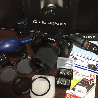 付属品多数☆SONY☆α7Ⅱ☆ILCE-7M2K☆ズームレンズキット clinicasesma ...