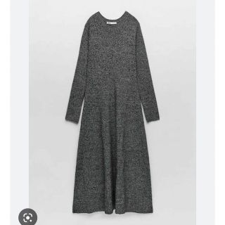 ザラ(ZARA)の【1/25販売終了】ZARA ロングニットワンピース(ロングワンピース/マキシワンピース)