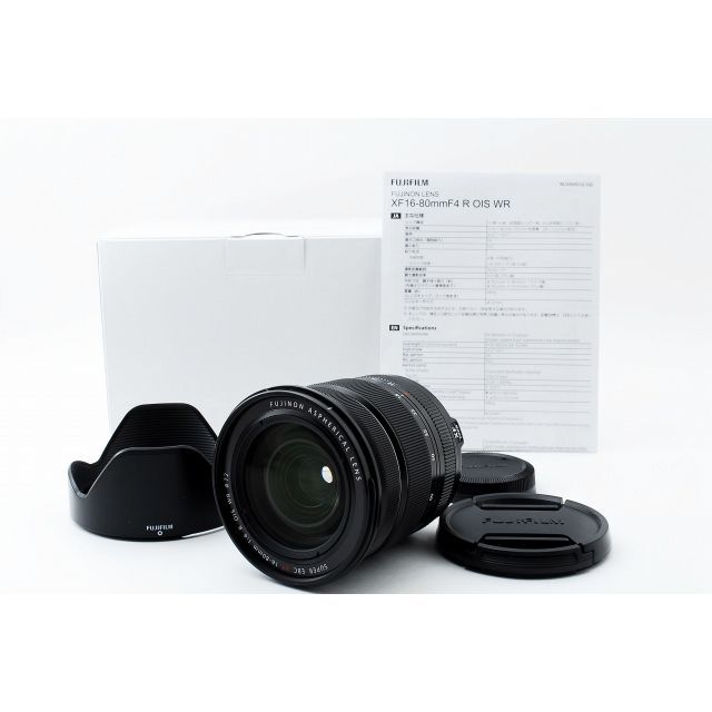愛用 富士フイルム - 16-80mm XF FUJIFILM 美品 メ保有 展示品 13298
