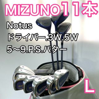 MIZUNO - ミズノ ゴルフアイアン レディス EVANOVA 5本セットの通販 by ...