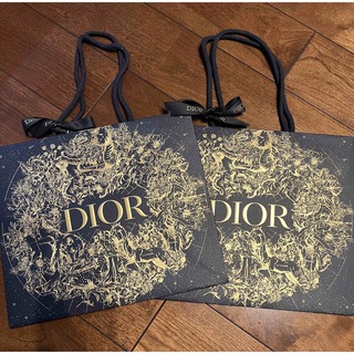 ディオール(Dior)のディオール 限定 ショッパー 2022 紙袋　２枚(ショップ袋)