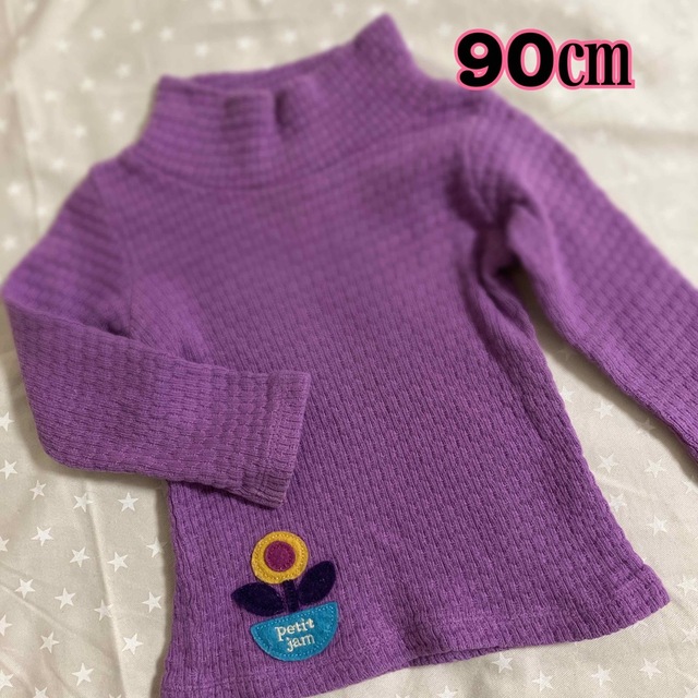 Petit jam(プチジャム)のPetit jam ハイネックカットソー キッズ/ベビー/マタニティのキッズ服女の子用(90cm~)(Tシャツ/カットソー)の商品写真