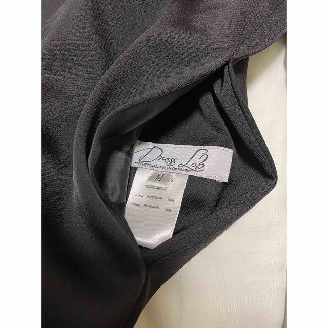 DRESS LAB(ドレスラボ)の【美品】ブラックドレス（リバーシブル） レディースのフォーマル/ドレス(ミディアムドレス)の商品写真